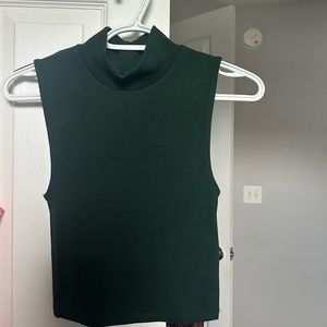 Zara mock neck tank top